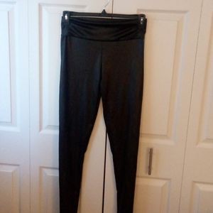 (2 for $15) Black Leggings, Plus Size XXL.